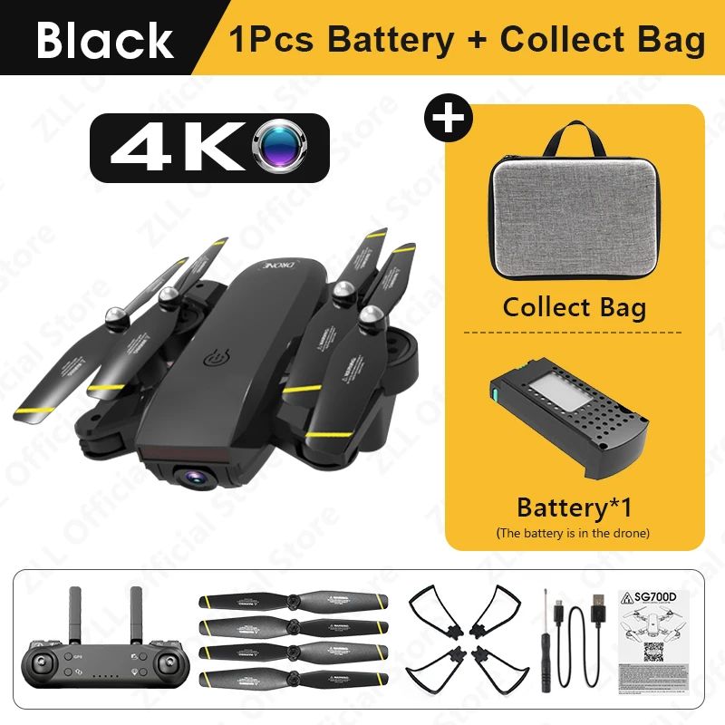 Color:4K Black 1B Bag