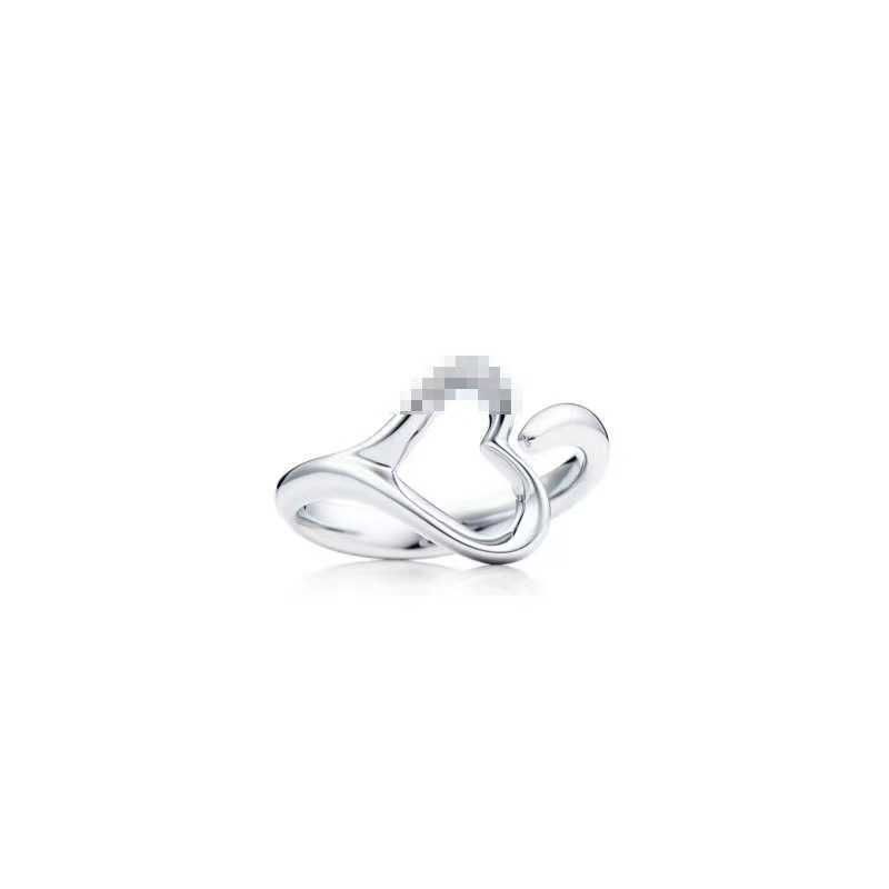 Silver Open Hollow Heart