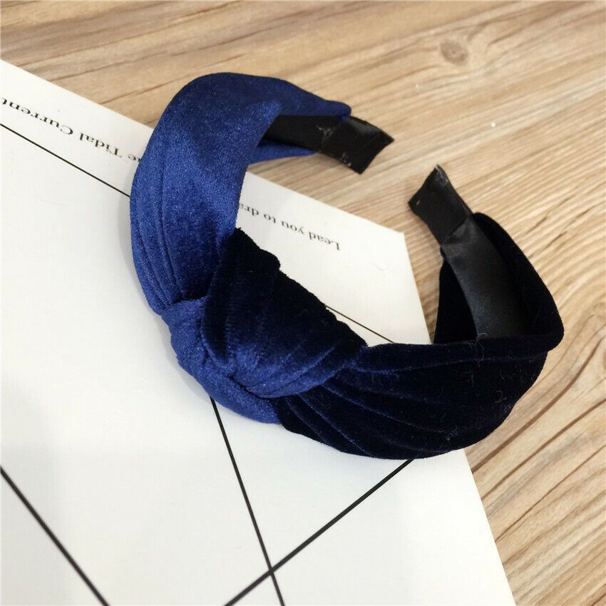 Velvet Knot - bleu foncé