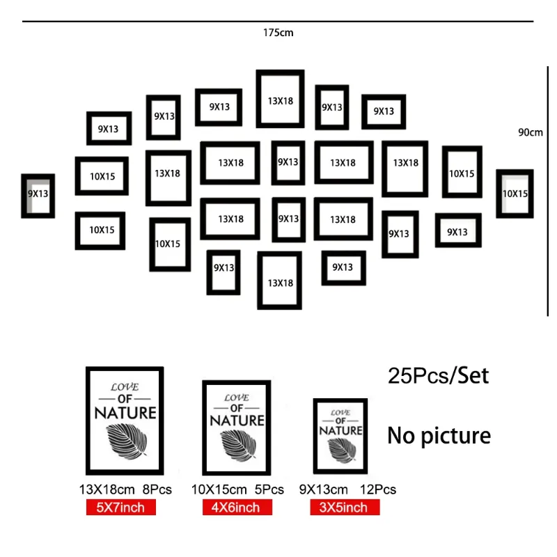 25 sztuk ramki na zdjęcia2.
