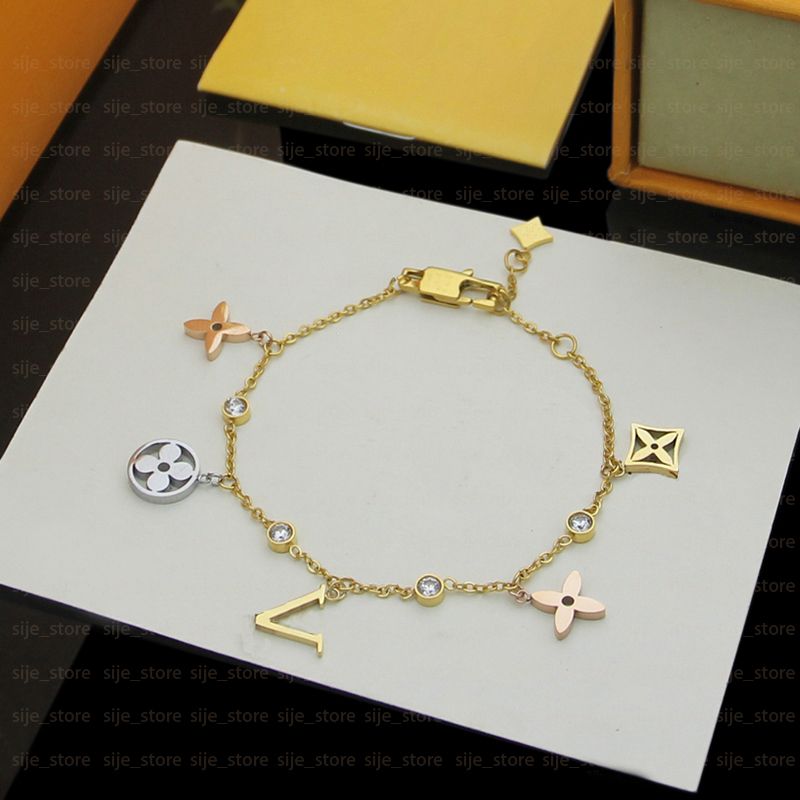 4 Gold Bracelet with Box