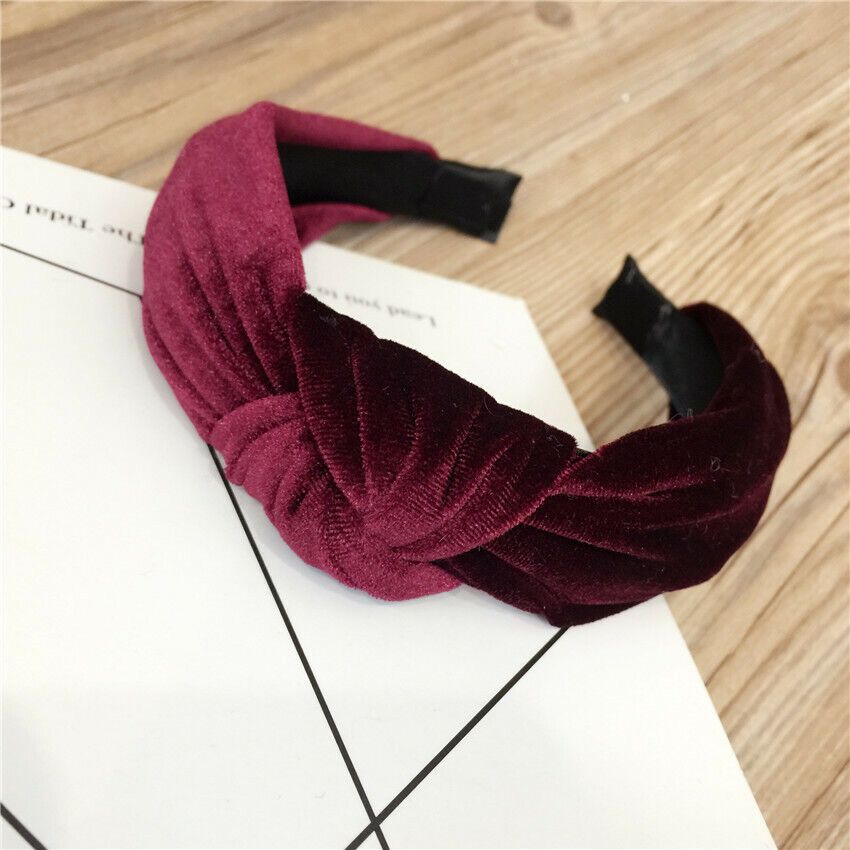 Velvet Knot - Wine Red