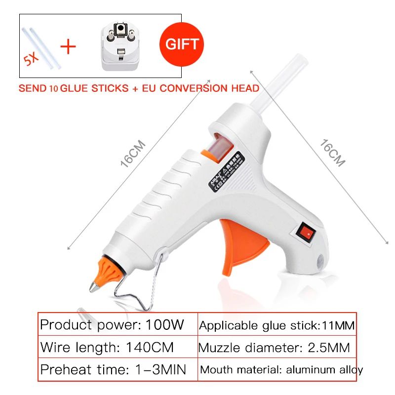 100W 10 glue stick-EU