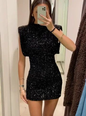 Sequin Black