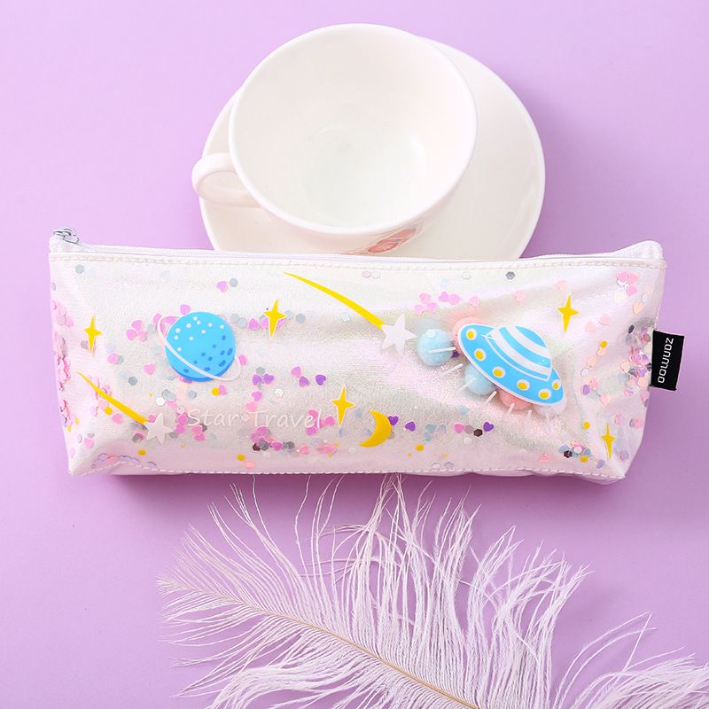 Medium pen bag white (bagged)