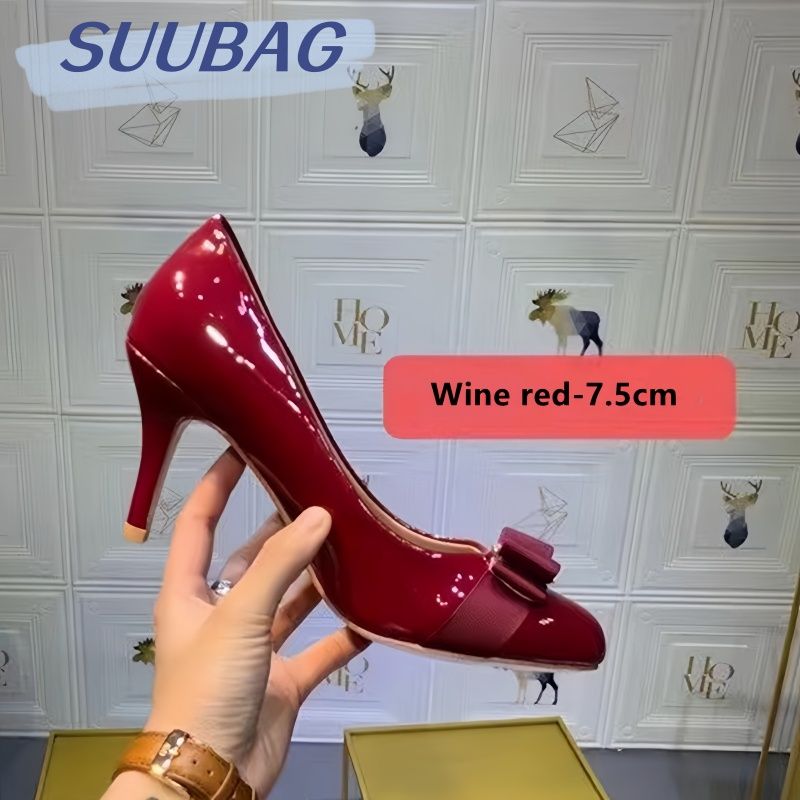 Burgundy 7.5cm