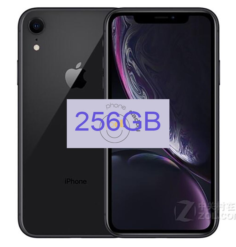 顔付きの黒いXR 256GB