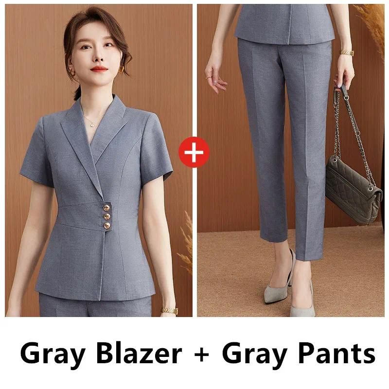 Gray Coat and Pants