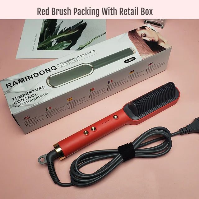 Red Comb with Box