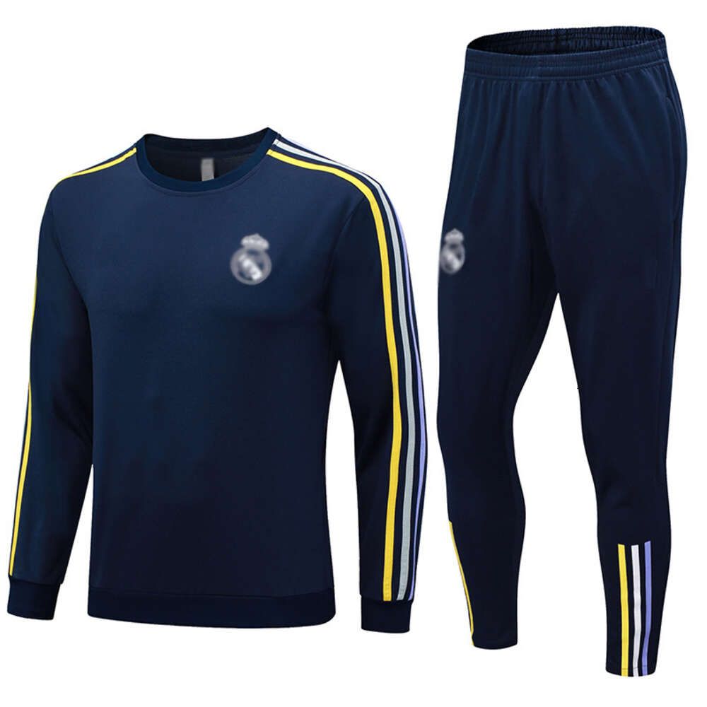 2324 Real Madrid Royal Blue Round Neck