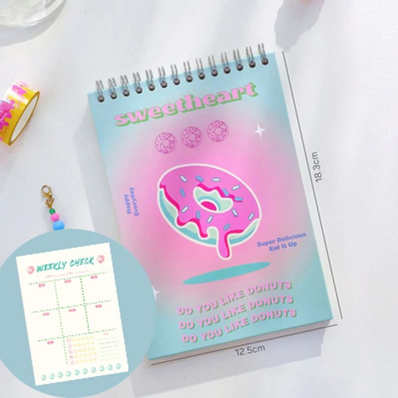 Kleur: Donut-Wekly Planner