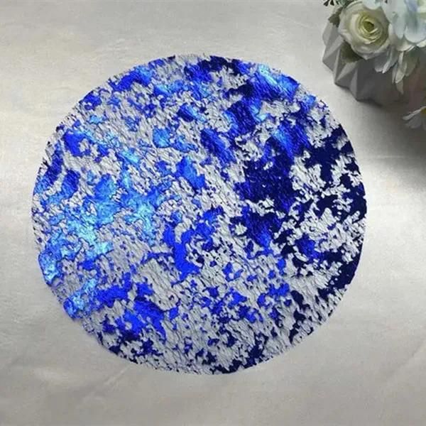 DIA 33cm Round Blue