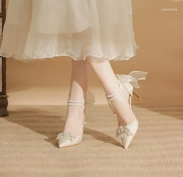 Beige 6cm heel