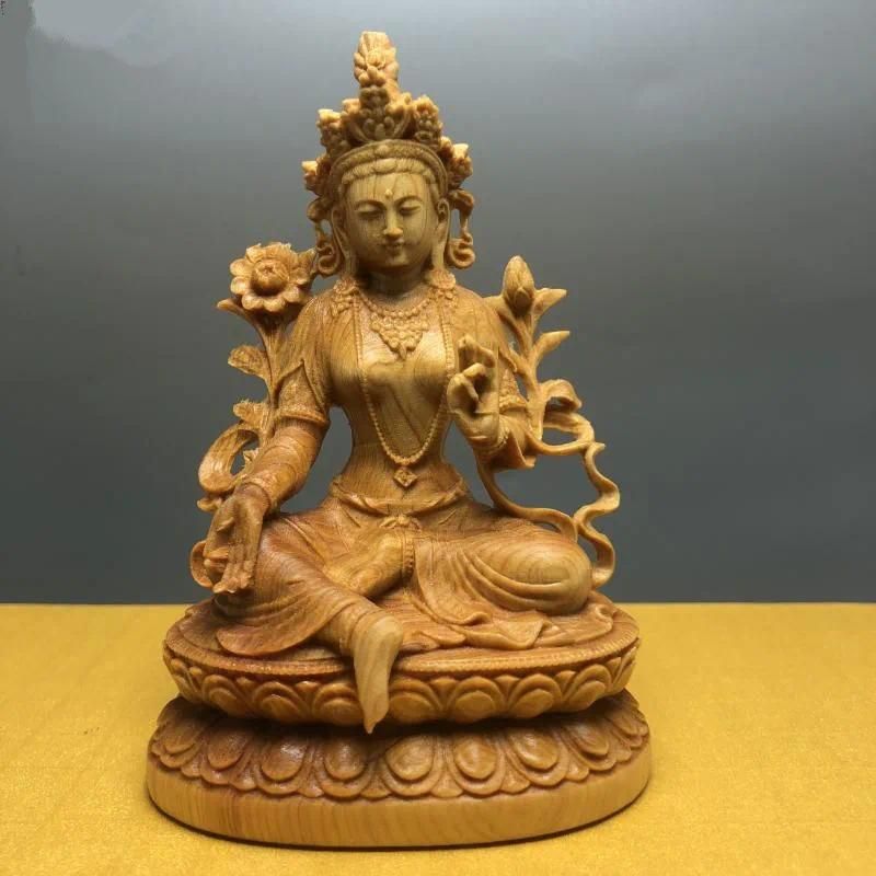 10.8x7.8x5.3cm Green Tara