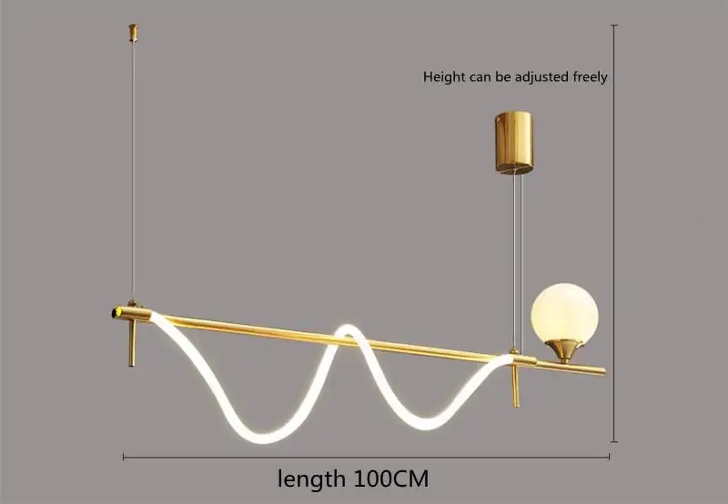 Warm licht lang 100 cm-A