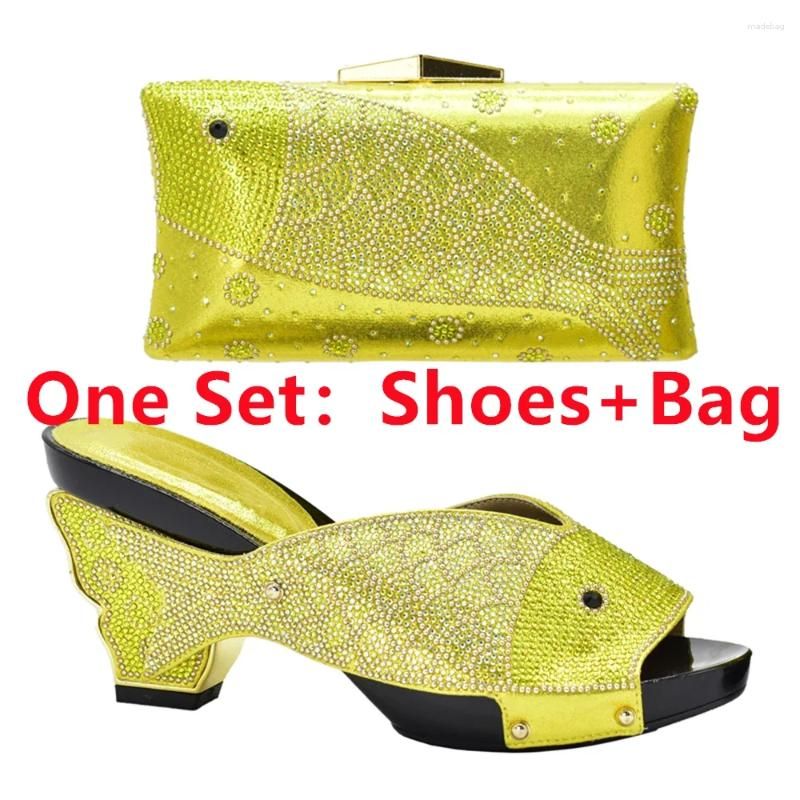 Yellow Shoes and Bag