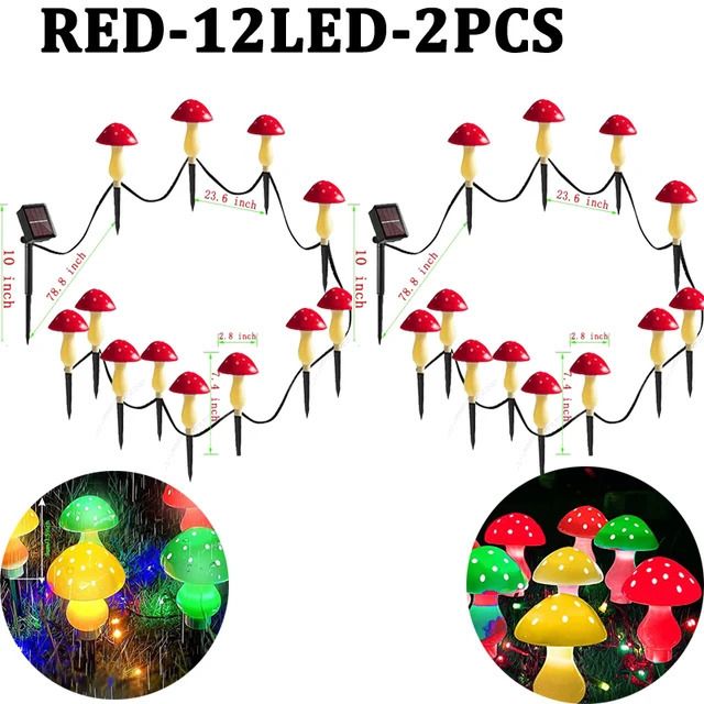 Red-12led-2pcs