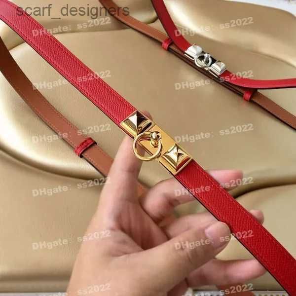 9 Red Gold Buckle