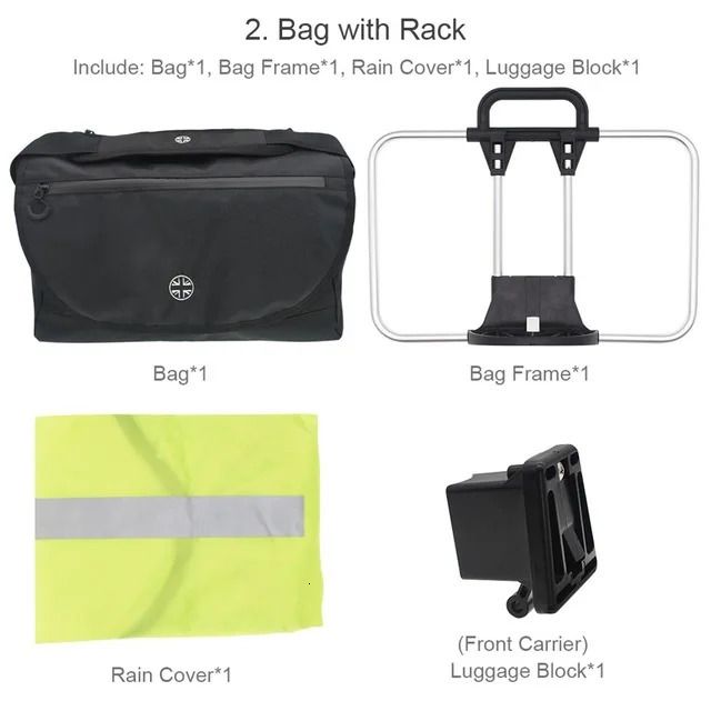 2 Bag with Rack