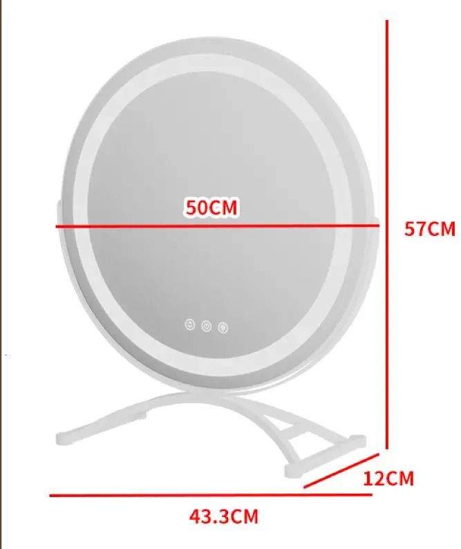 50cm de diâmetro (branco)