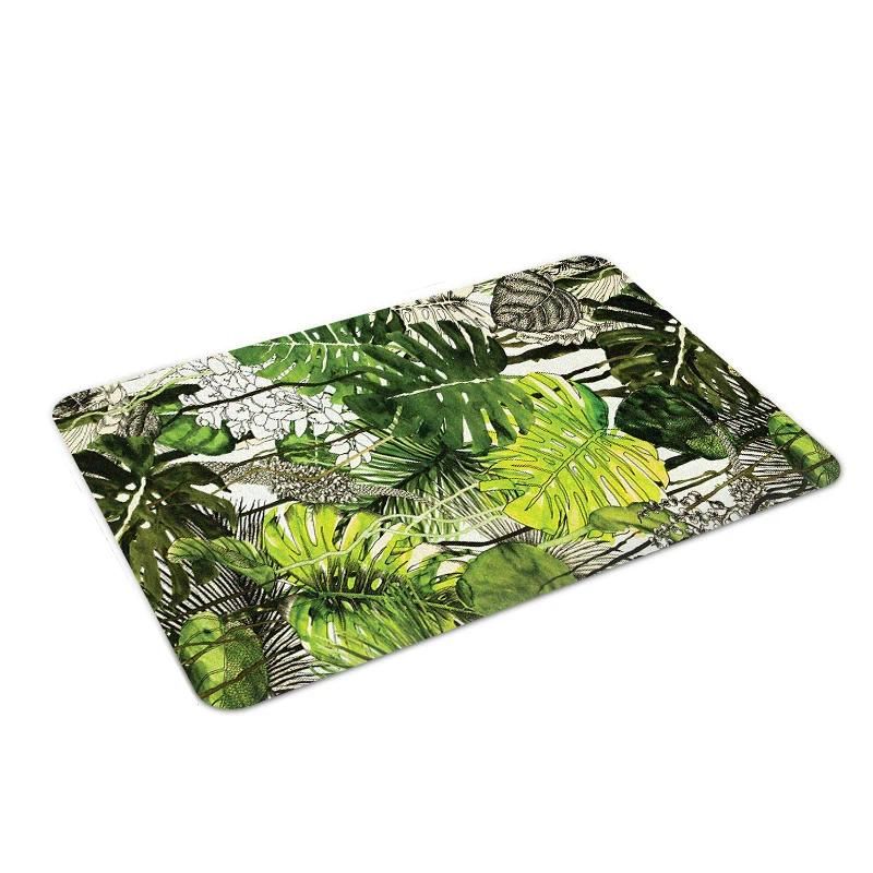 40x60cm hoja de palma tropical3