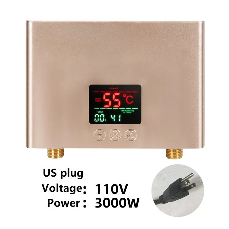 Kolor: Golden-Us-Plug-AC110