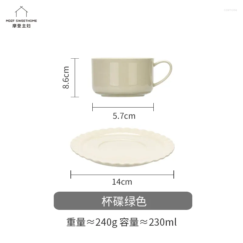 Cup and saucer