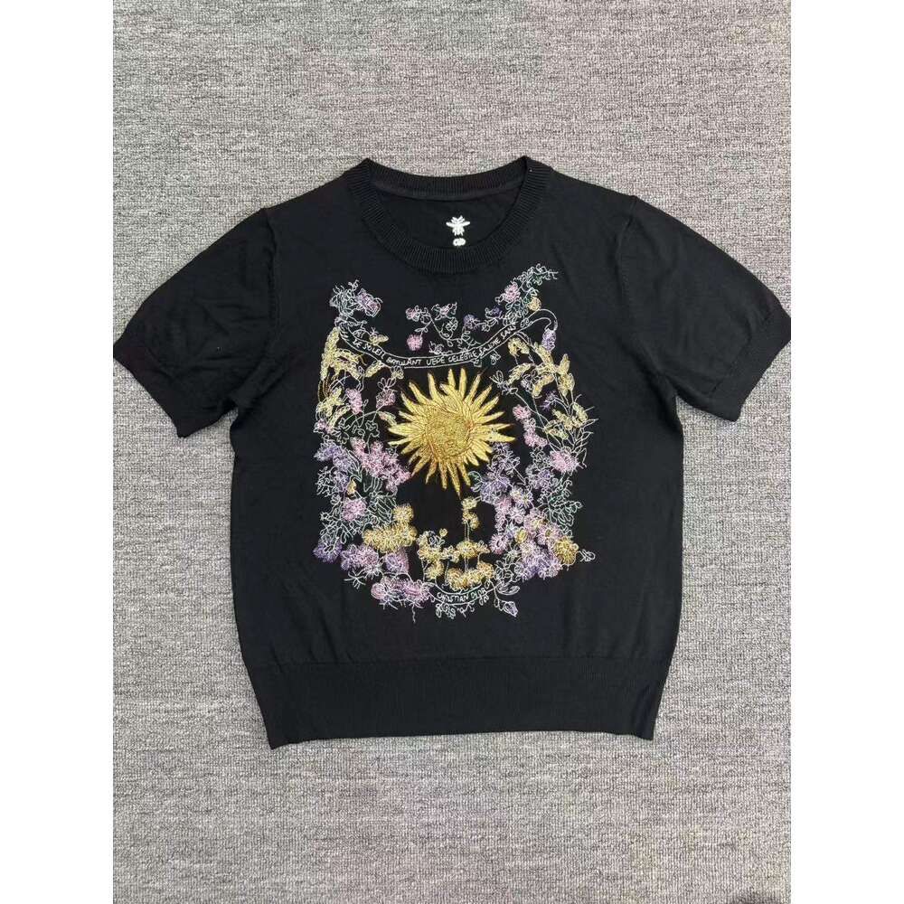 Black - Thin Style - Chrysanthemum