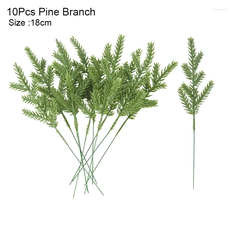 10pcs pine branches