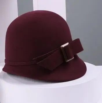 Wine Red Fedora