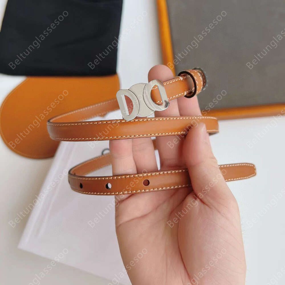 1.8cm tan_silver buckle