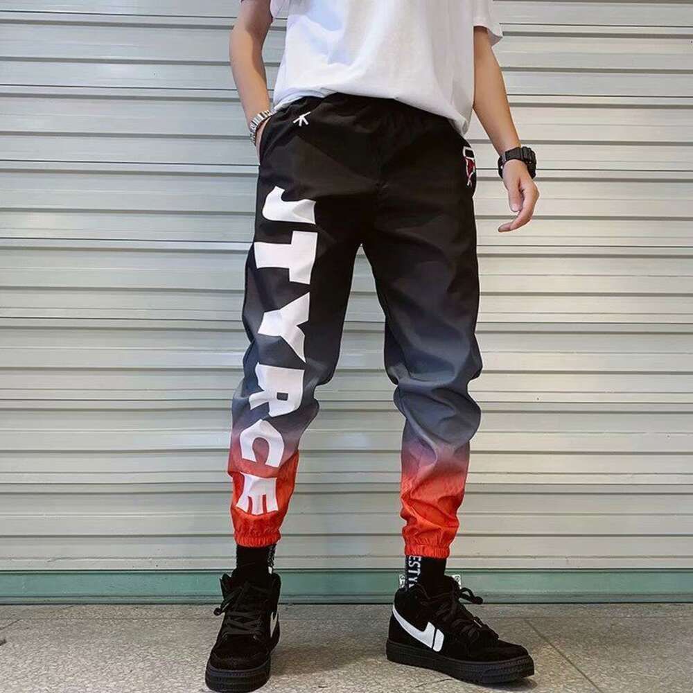 K42 black casual pants