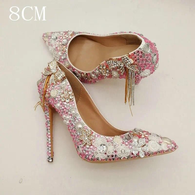 Pink 8CM Heel