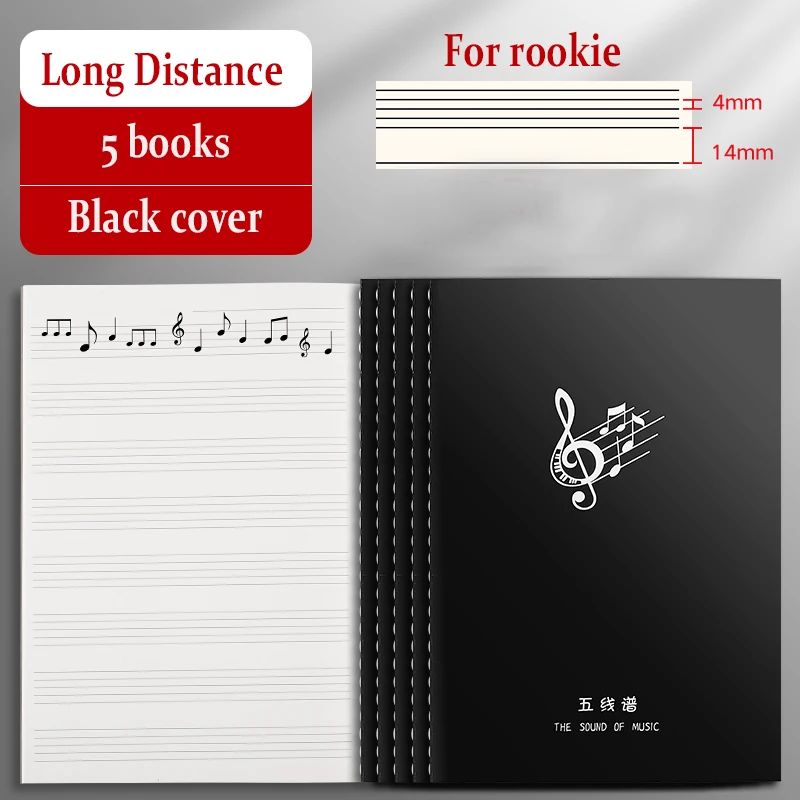 Couleur: 5Book Black Long