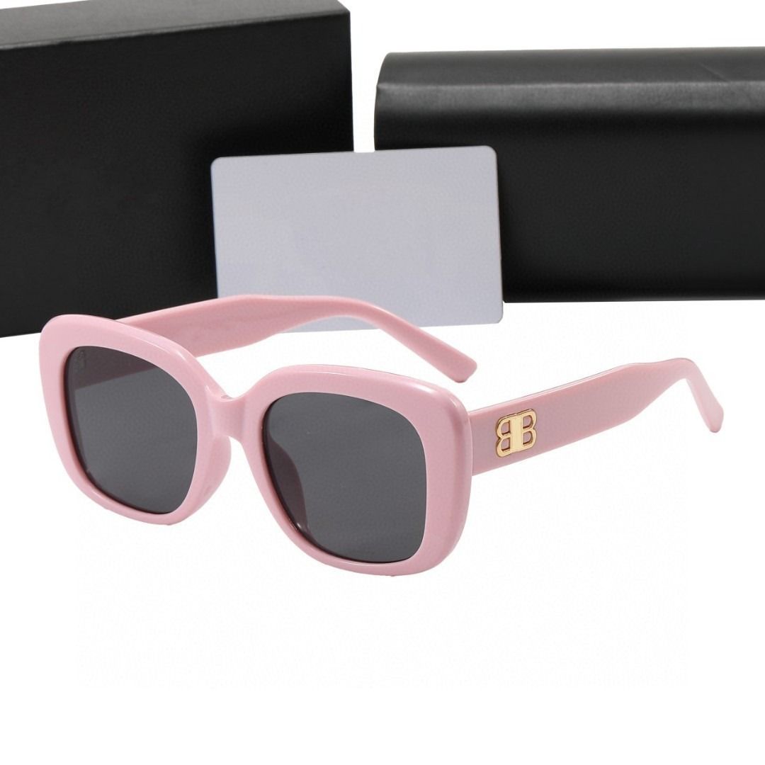 Pink frame grey lens