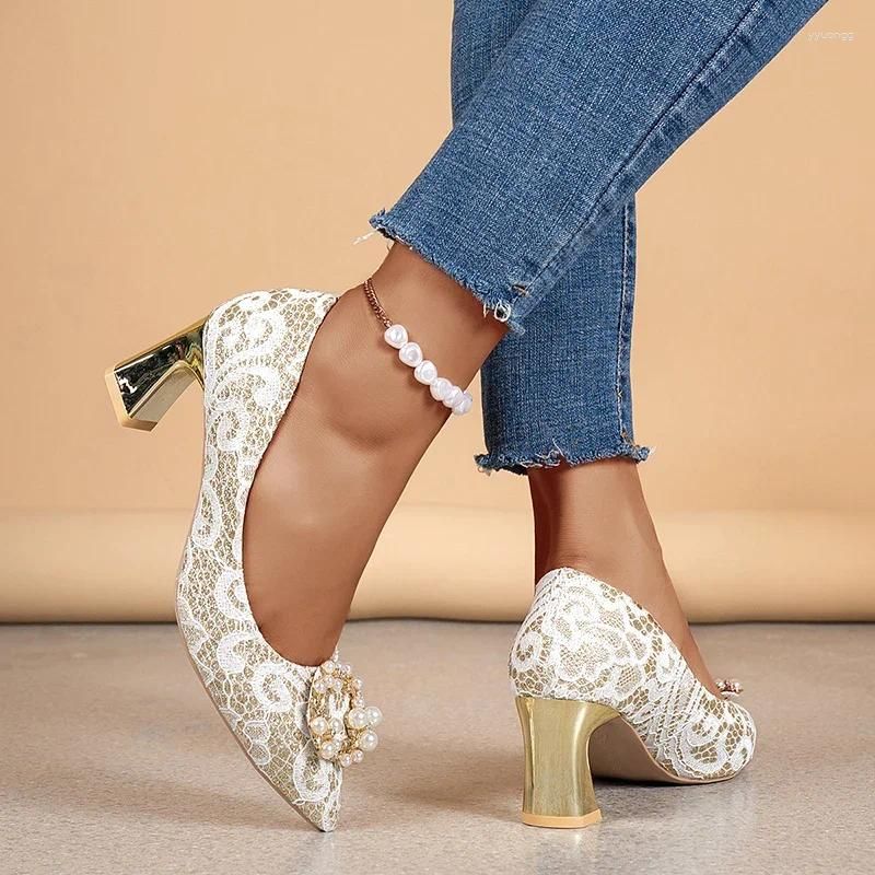 Chunky heel