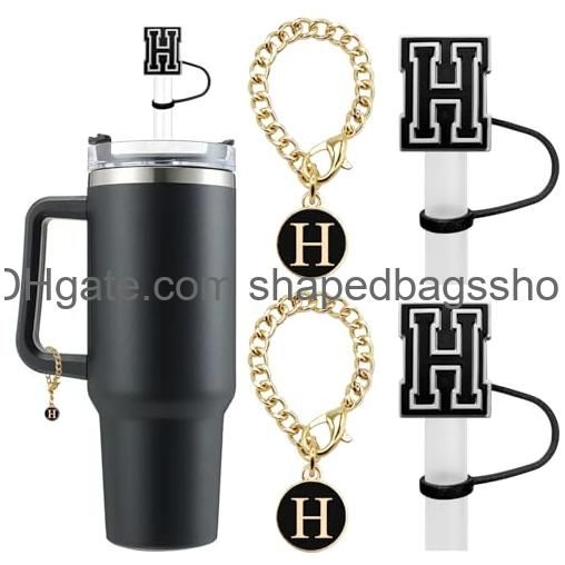 2st Letter H B 2st Black Straw