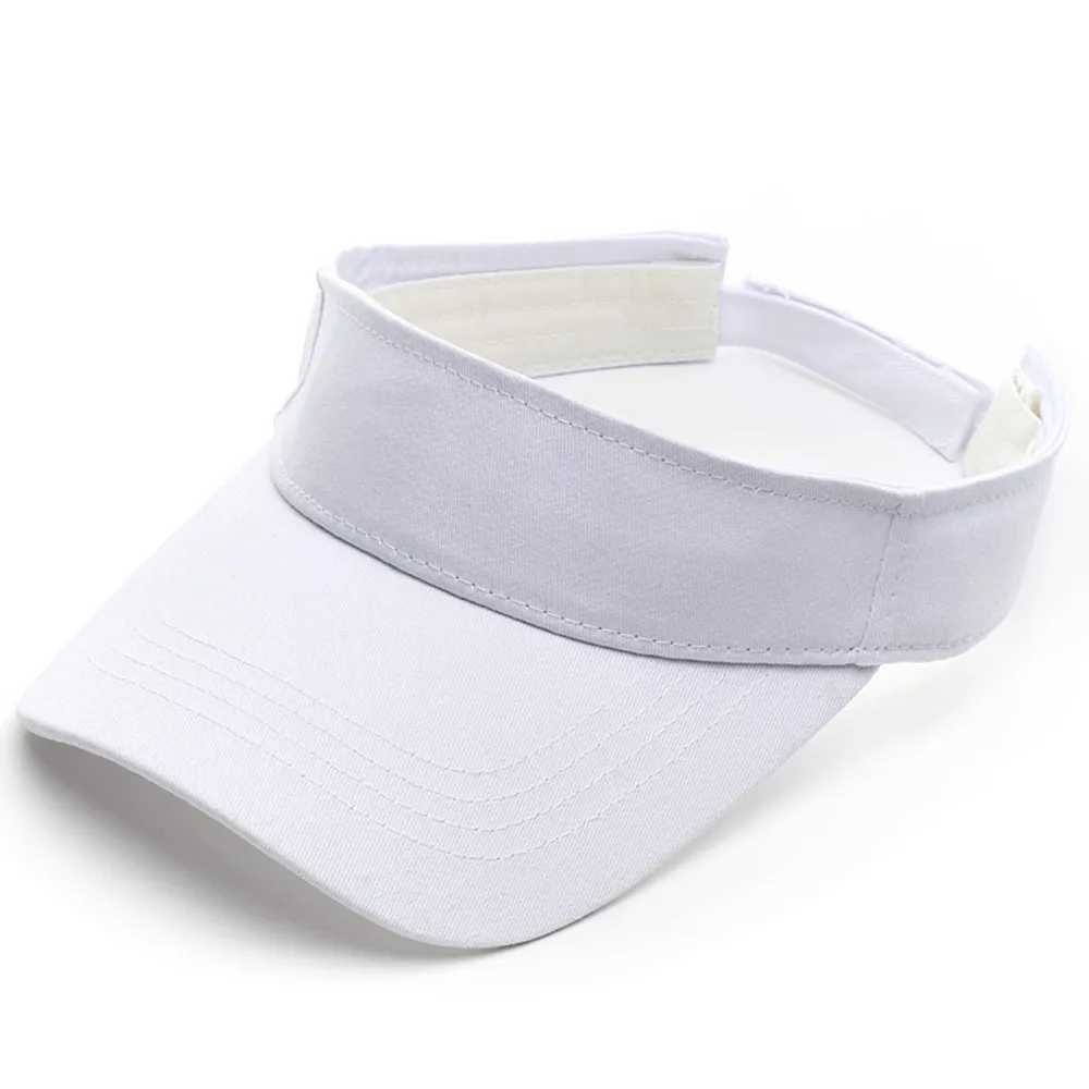 Blank White Visor