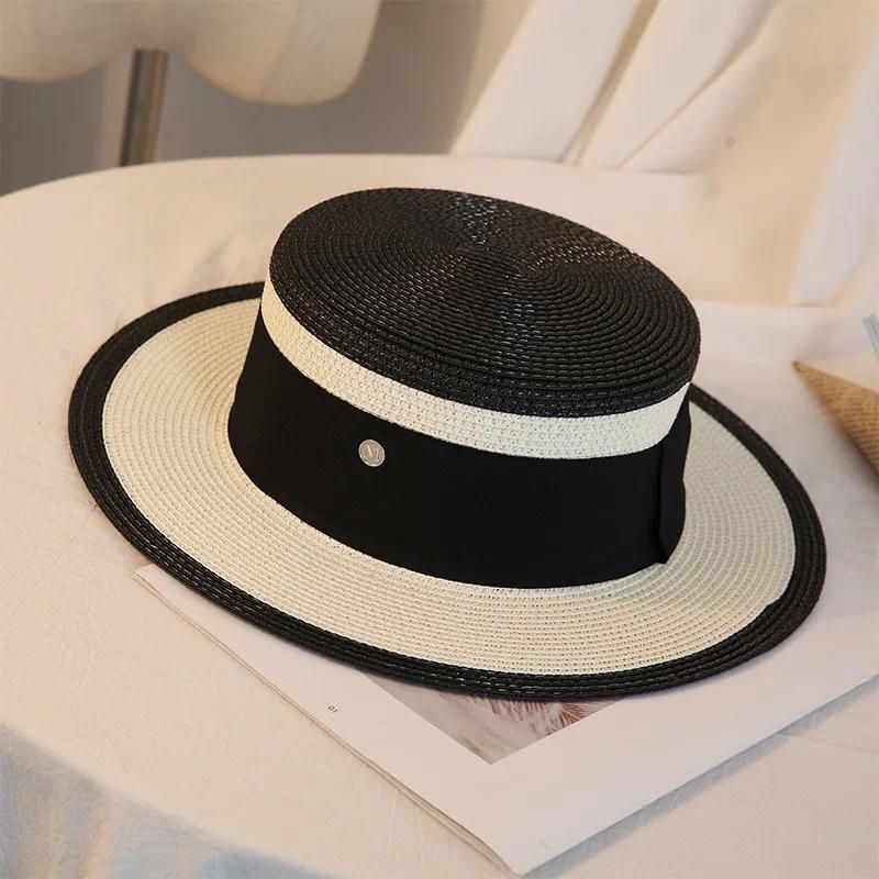 Black brim White