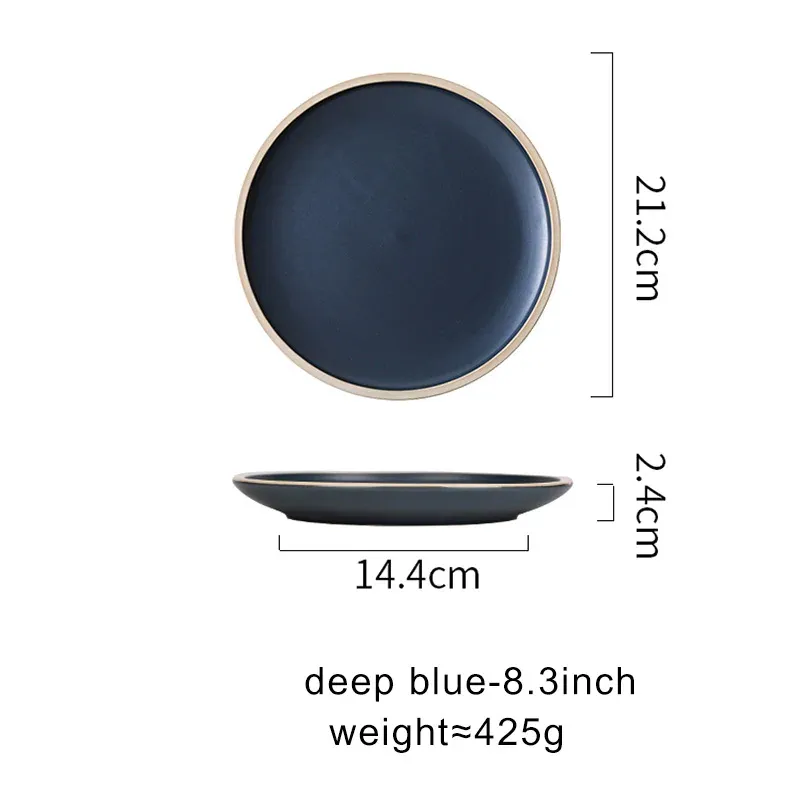 Deep blue-8.3 inch