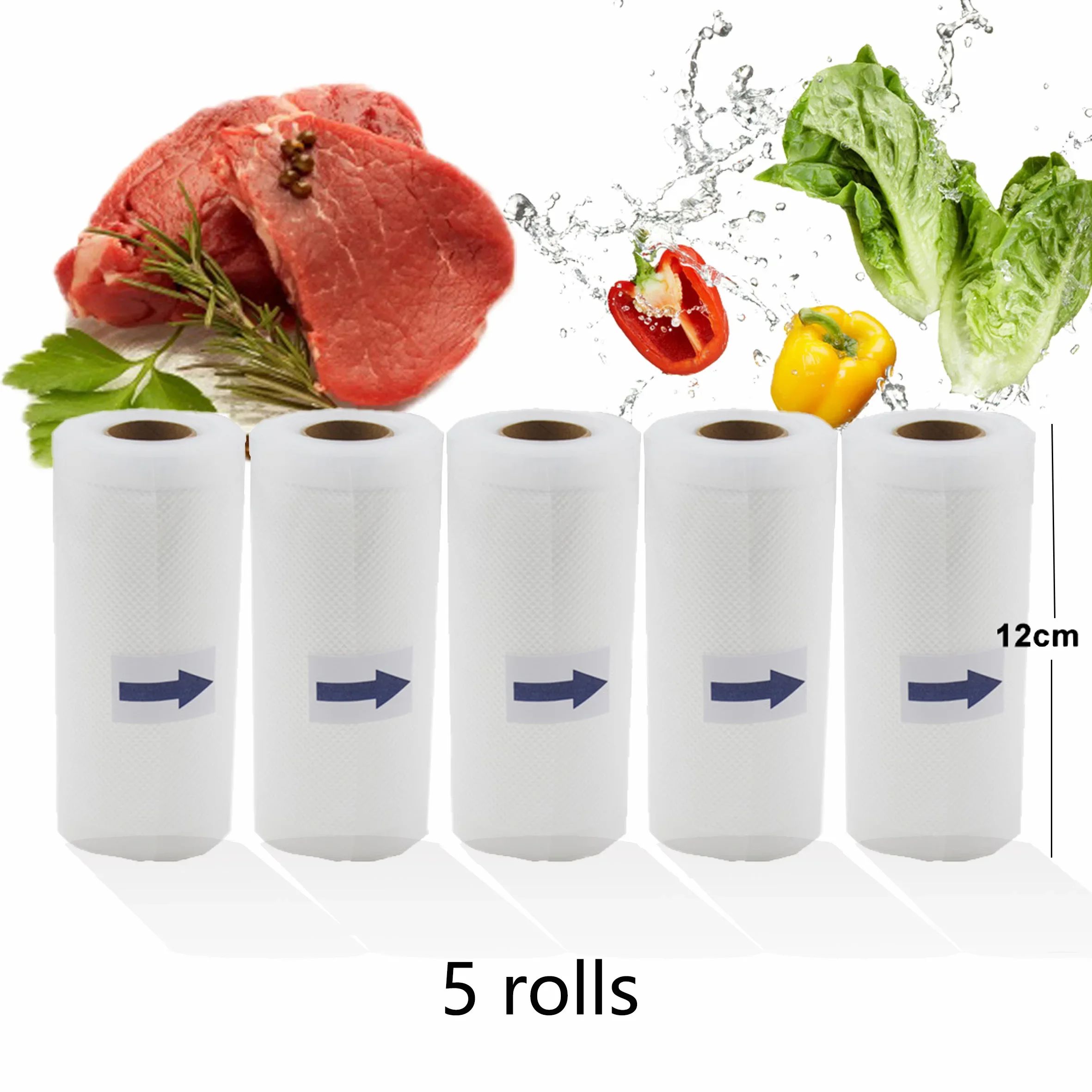 Kleur: 5Rolls 12 cm