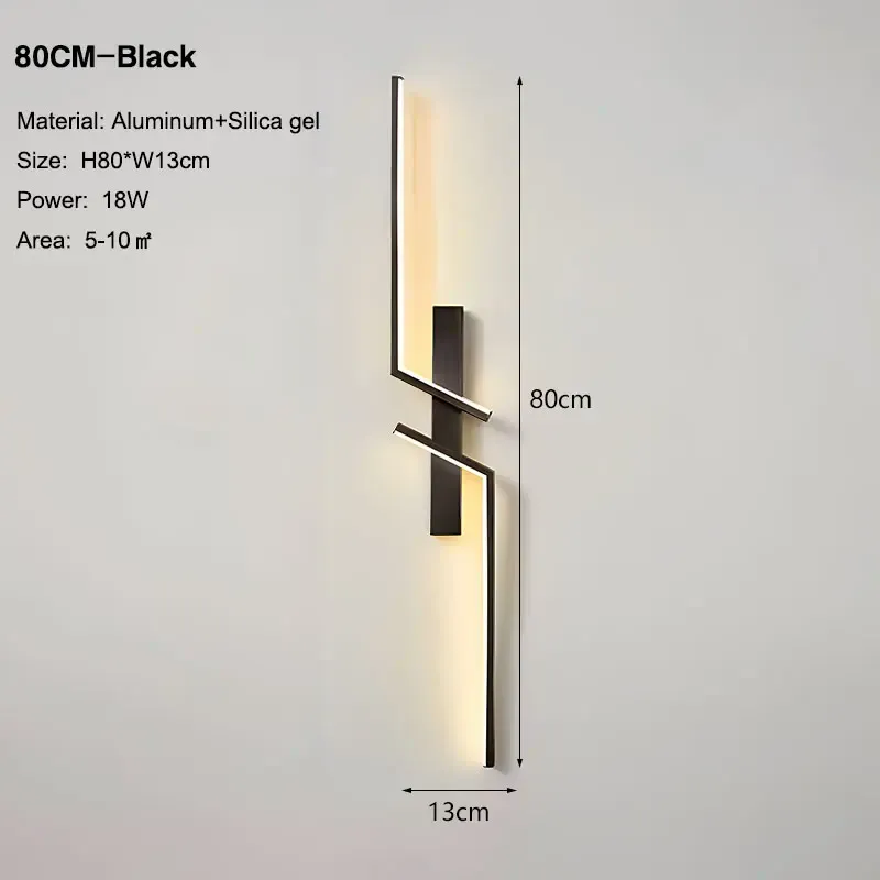 Serin beyaz 6500k siyah-800mm