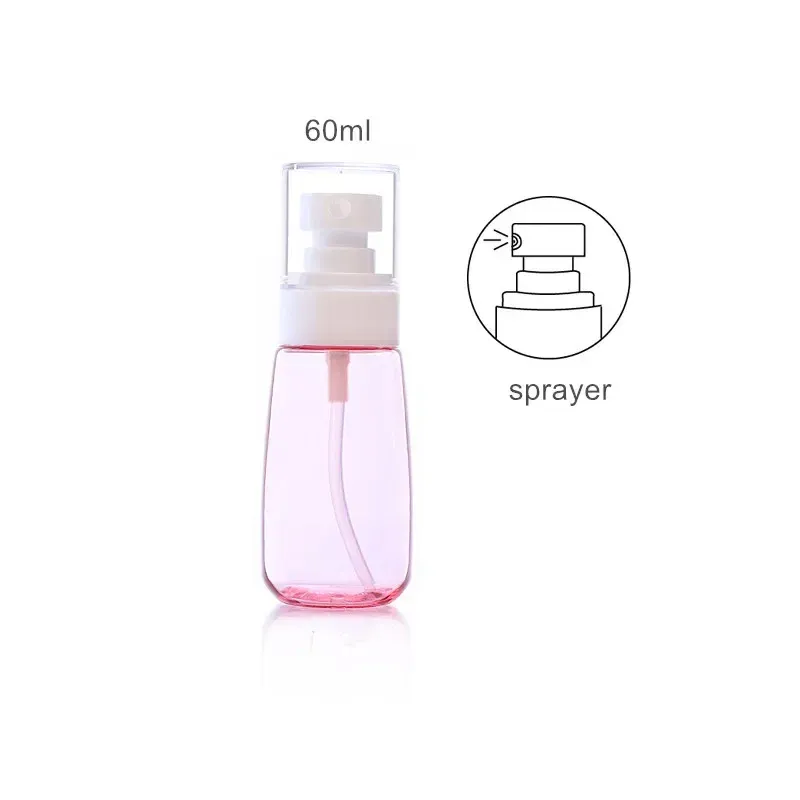 100 pcs 60 ml rosa Sprühgerät