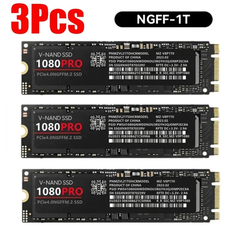 Color: 3pcs NGFF 1TB