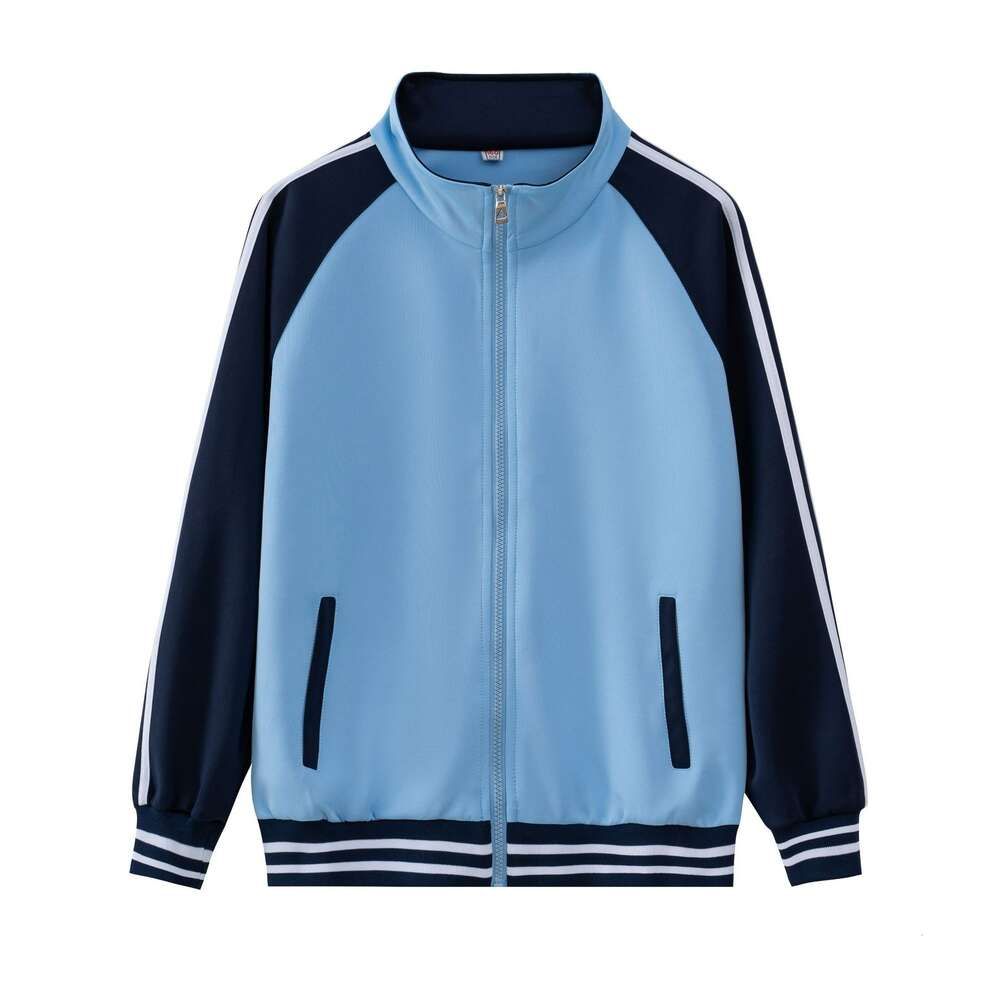 Light blue single piece jacket