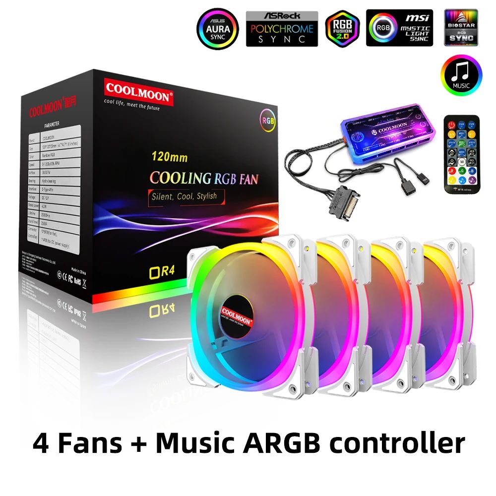 Blade Color:4fans ARGB