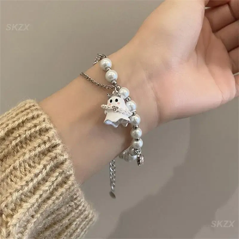 CHINE Bracelet Fantôme Blanc