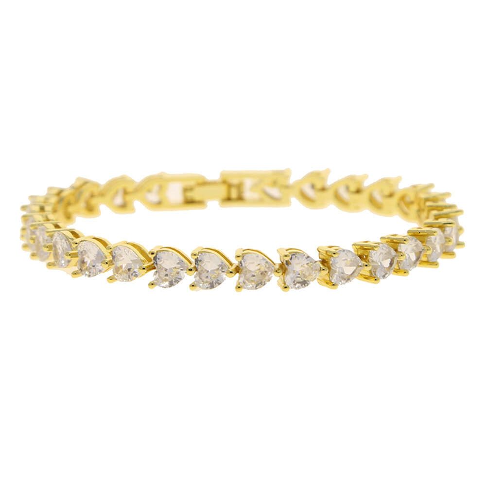 B344-Gold-Bracelet 17 см