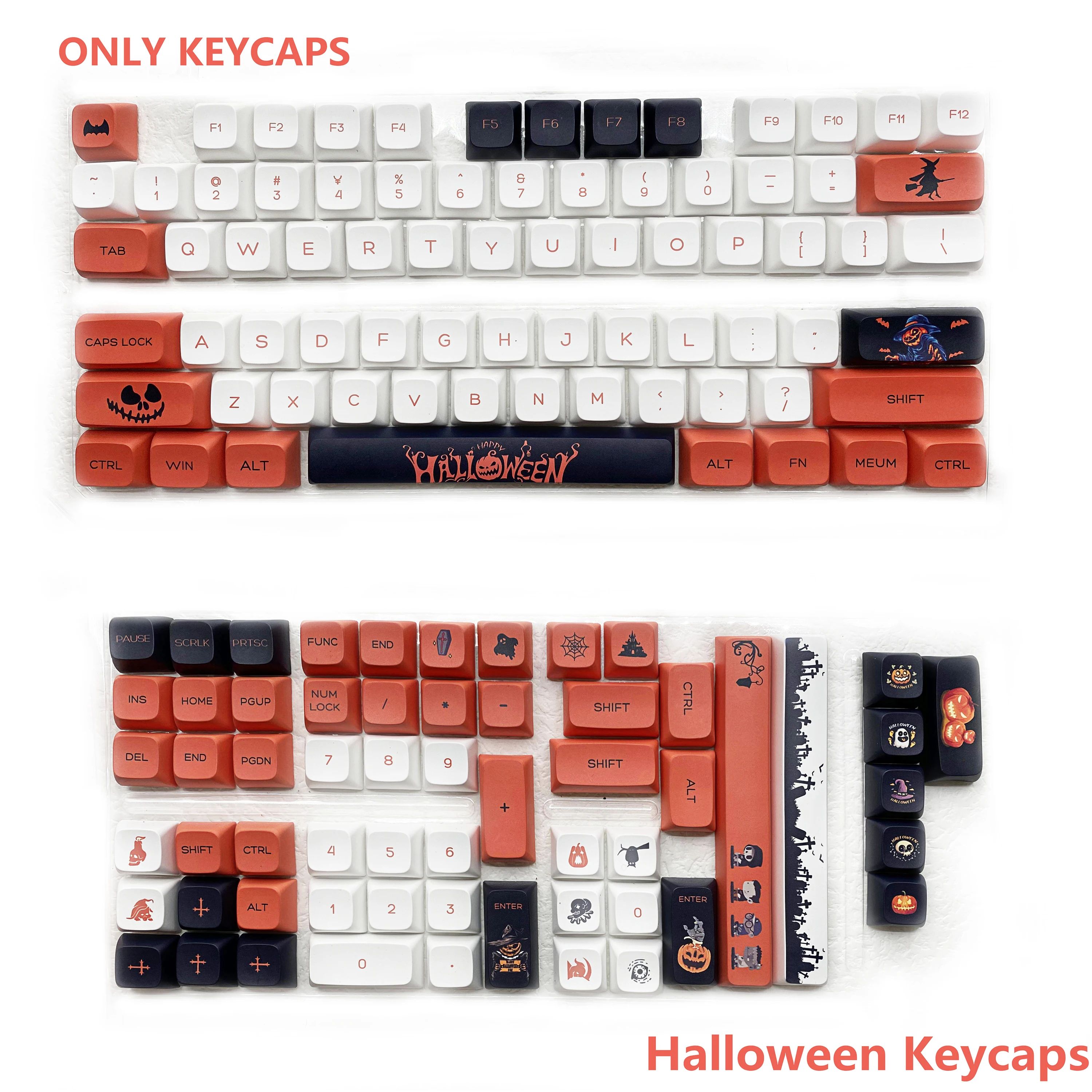 Cor: Halloween Keycaps