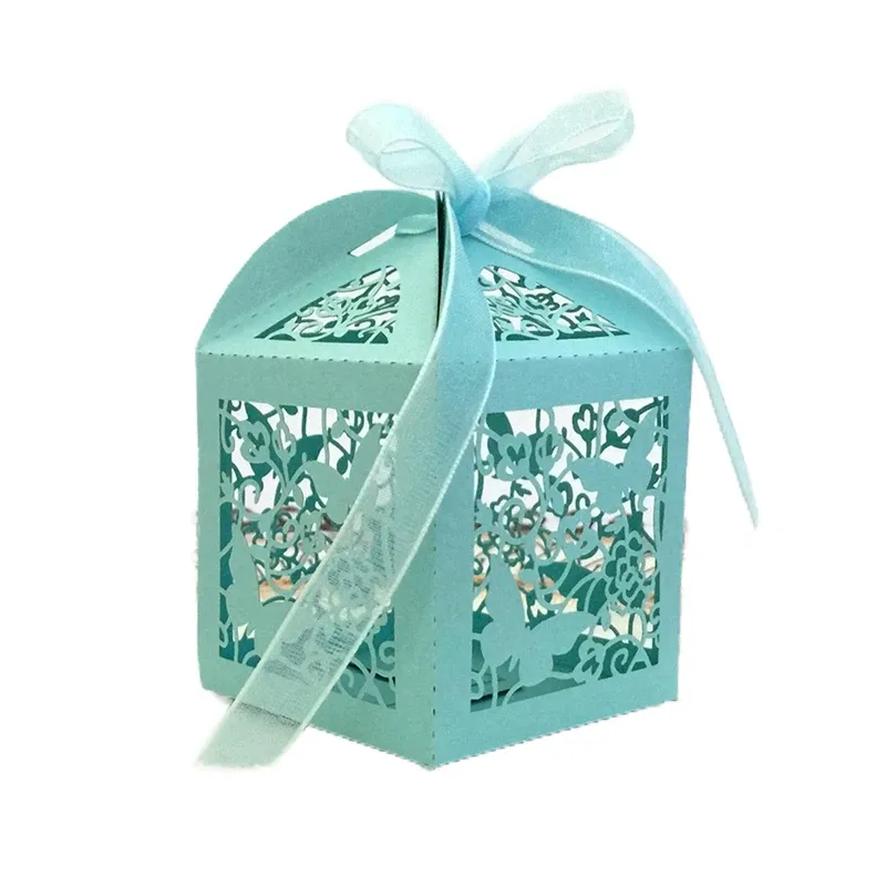 5x5x8cm 중국 20pcs Tiffany Blue